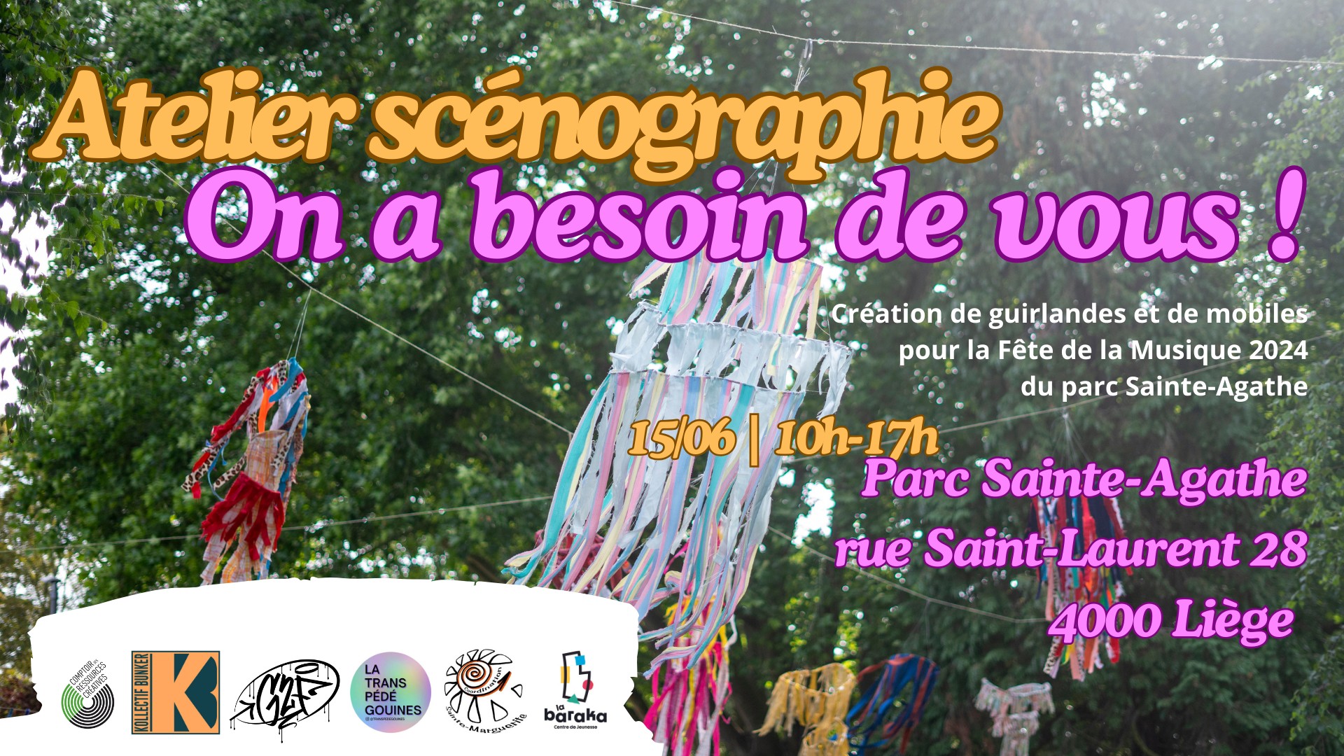 Atelier scénographie : viens, on décore !