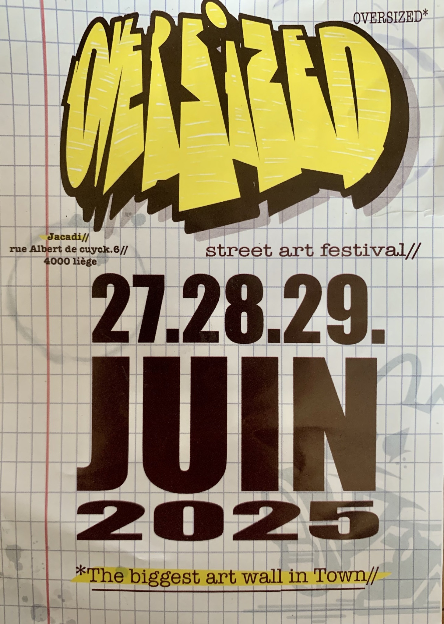OVERSIZED - street art festival