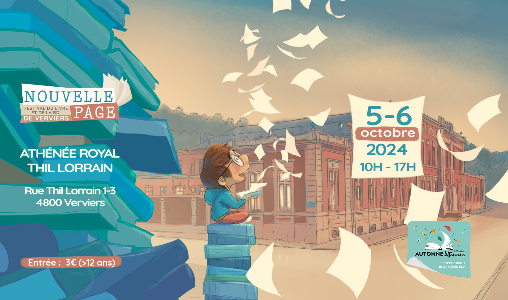 Nouvelle Page, Festival du Livre et de la BD 2024