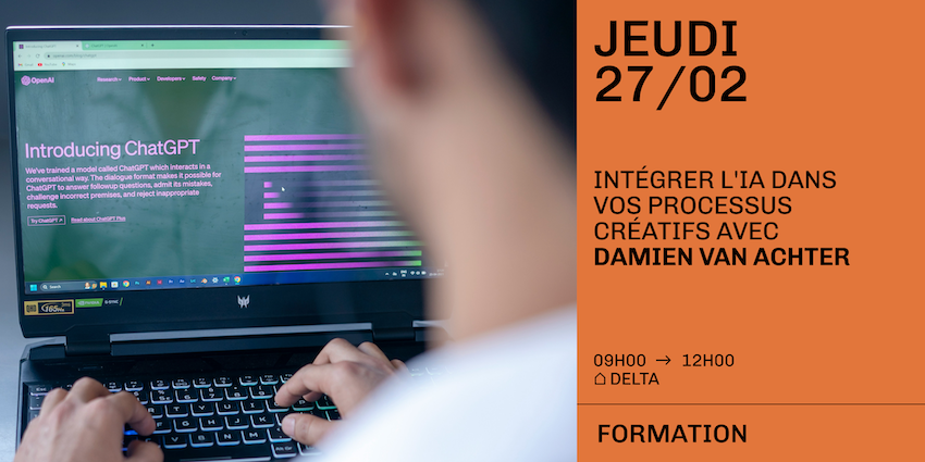 Formation - Intégrer l'IA dans tes processus créatifs