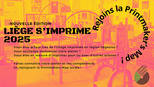 Appel à participation - Printmakers Map 2025 !